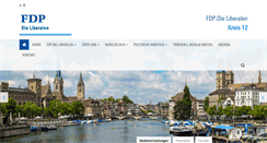 Desktop Screenshot of fdp-zh12.ch